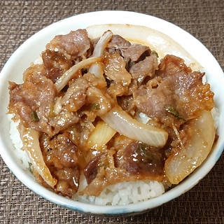 甘辛カルビ丼ミニ